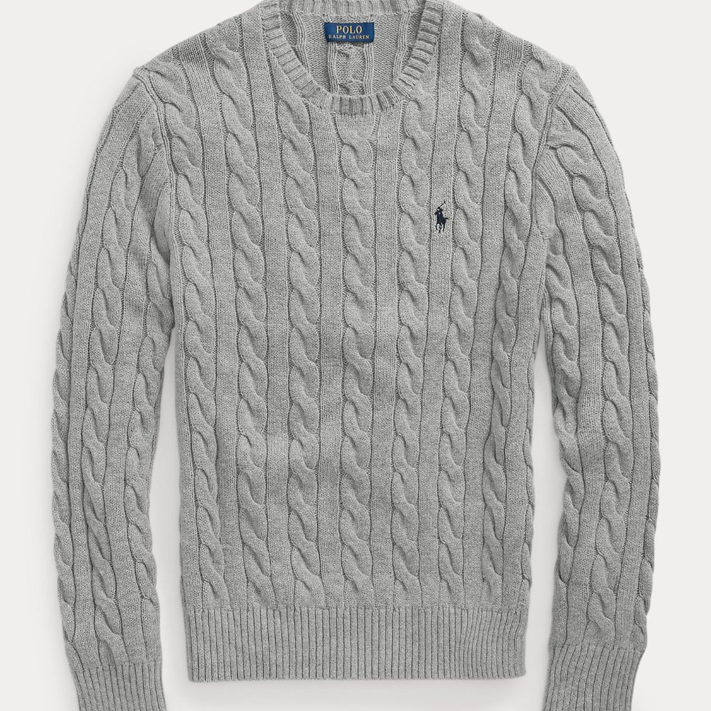 Polo Ralph Lauren Cable-Knit Cotton Sweater